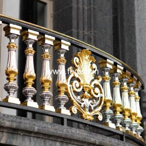 Modern Brass Railing Design For Stylish Spaces Iron Grill Design For Ventilator