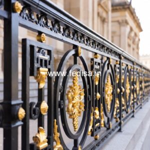 Classic Brass Balcony Railing Design Collection Covering Grill Design