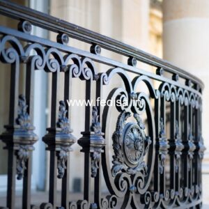 Handcrafted Brass Railing Design For Villas Grill Design Veranda