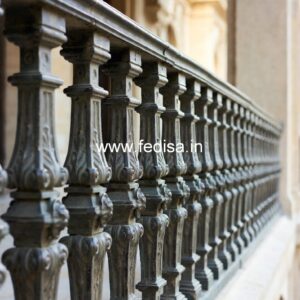 Ornamental Brass Railing Design For Classic Homes Antique Grill Design