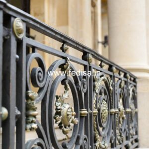 Premium Brass Railing Supplier & Exporter Flat Main Door Grill Design
