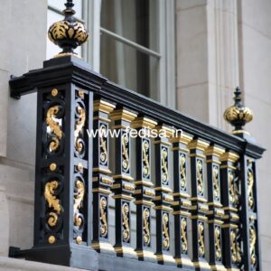 Best Brass Balcony Railing Design For Homes Window Ki Grill Ka Design