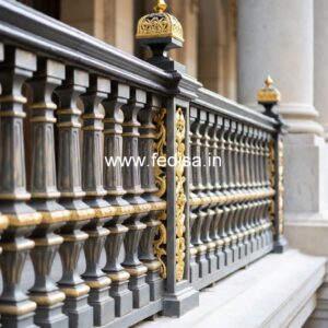 Brass Railing Design With Modern Finish Design Of Main Gate Grill