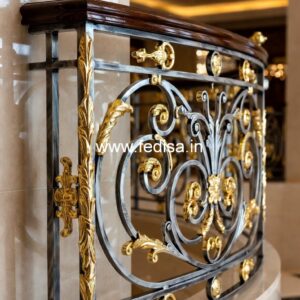Premium Brass Railing Design For Home Interiors Parapet Wall Steel Grill Design