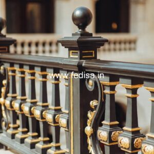 Premium Brass Balcony Railing Collection Wrought Iron Window Grill Design