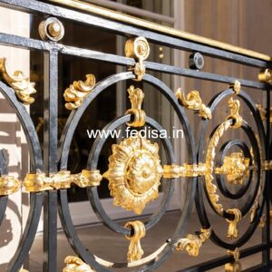 Custom Brass Staircase Railing Ideas Price Of Steel Grill For Balcony