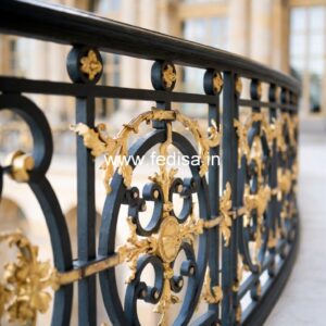 Luxury Brass Stair Railing Ideas Grill Design Front Gate