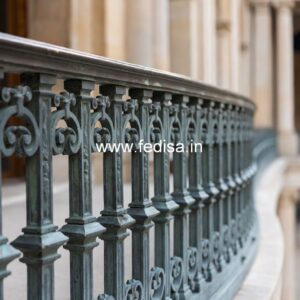 Brass Stair Railing Design With Premium Finish Window Grid Designs