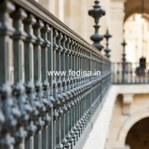 Minimalist Brass Railing Design For Modern Interiors Grill Gate Laser Cutting Design