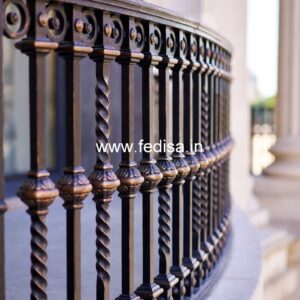 Brass Railing Design For Home Renovation Ideas Window Arch Design Grill
