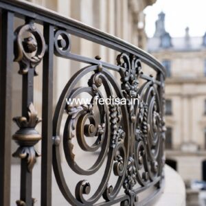 Luxury Brass Railing Design For Stair Interiors Classic Grill Design