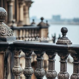 Modern Brass Railing Design For Stylish Interiors Geometric Grill Design