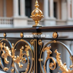 Custom Brass Balcony Railing For Unique Homes Patti Grill Design