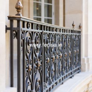 Brass Balcony Railing Design With Luxury Touch Window Grill Gate