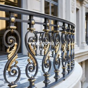 Modern Brass Railing Design For Interior Decor Gate Grill Design For Home