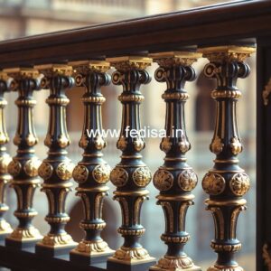 Custom Brass Railing Design For Premium Interiors Best Door Grill Design