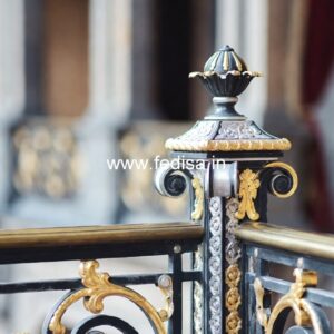 Modern Brass Balcony Railing With Stylish Appeal Gallery Grill Design Catalog