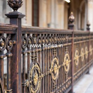 Premium Brass Balcony Railing With Fine Finish Upvc Window Grill Design 2026