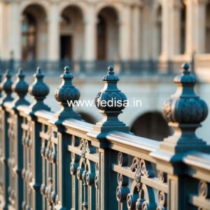 Decorative Brass Handrail Design For Interiors Black Grill Gate