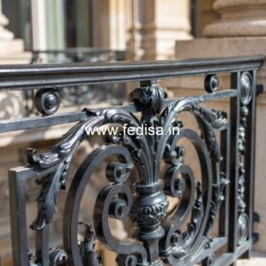 Brass Balcony Railing Design With Premium Style Baranda Full Grill Design