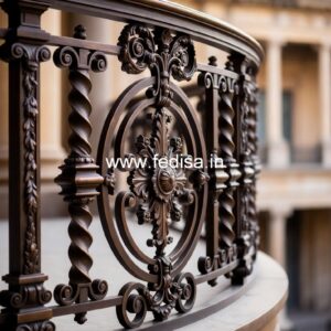 Elegant Brass Railing Design For Premium Interiors Shyam Steel Grill Design