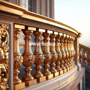 Premium Brass Handrail For Contemporary Homes Home Front Door Grill Design