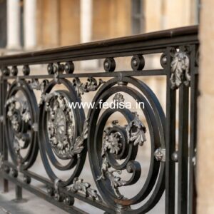 Brass Balcony Railing Design With Luxury Finish Grill Darwaza Ka Design
