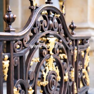 Stylish Brass Balcony Railing With Luxury Appeal Grill Best Design