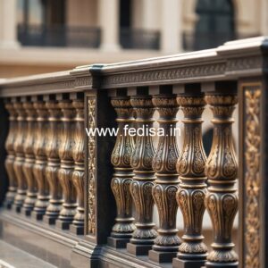 Luxury Brass Handrail Design For Elegant Staircases Grill Design Home Front