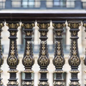 Custom Made Brass Railing Design Supplier Grill Welding Design