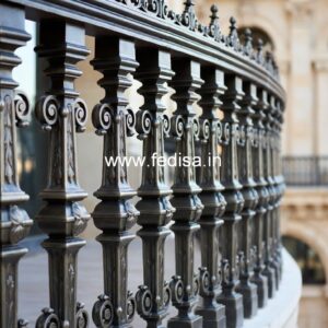 Luxury Brass Stair Railing For Royal Homes New Design Gate Grill
