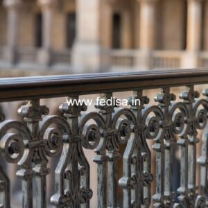 Brass Balcony Railing With Artistic Work Steel Window Grill Design Price