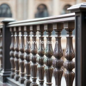 Luxury Brass Balcony Railing Design Collection MS Square Bar Grill Design