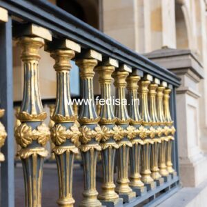 Royal Brass Railing Design For Grand Staircases Design Steel Grill