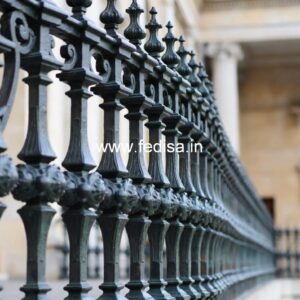 Brass Staircase Handrail Design For Modern Villas Grill With Sliding Window