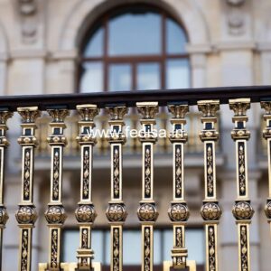 Classic Brass Railing Design For Interior Spaces Main Gate Design With Grill