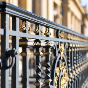 Luxury Brass Balcony Railing For Elegant Homes Grill Design For Long Window