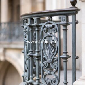 Custom Brass Staircase Railing With Designer Look Ss Pipe Window Design