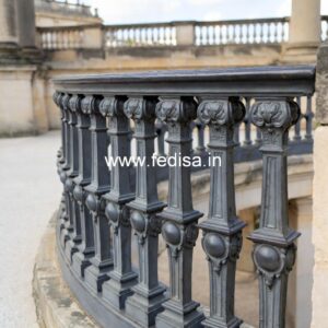 Brass Balcony Railing Design With Luxury Touch Safety Double Door Steel Grill Design
