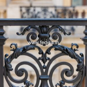 Decorative Brass Balcony Railing With Premium Style Elegant Grill Design