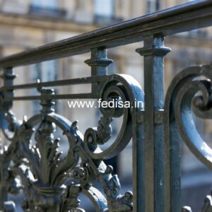 Brass Staircase Railing Design With Elegant Touch Simple Grill Design For Main Gate