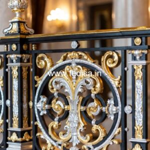 Stylish Brass Balcony Railing For Premium Homes Latest Modern Window Grill Design