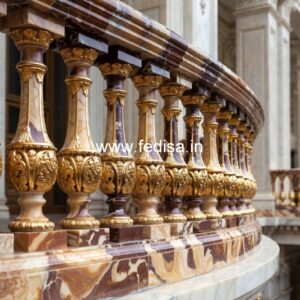 Designer Brass Handrail For Stylish Staircases Iron Grill For Window Price