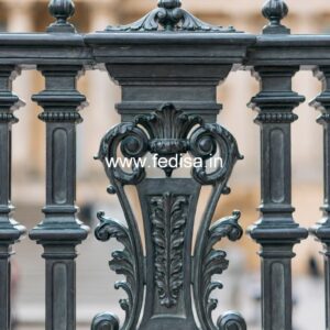 Brass Balcony Railing Design For Contemporary Interiors MS Grill Design For Compound Wall