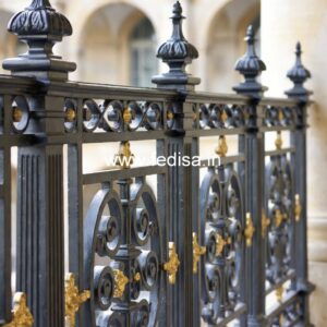 Stylish Brass Staircase Railing For Interior Design Grill Design Front Balcony