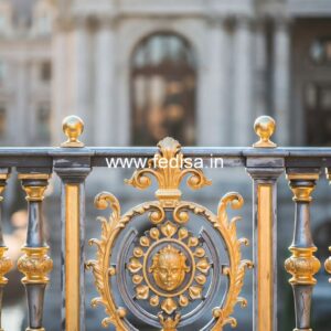 Antique Brass Staircase Railing Design For Villas Window Grill Design In Steel