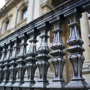 Modern Brass Handrail Design For Elegant Interiors Casting Grill Gate Design