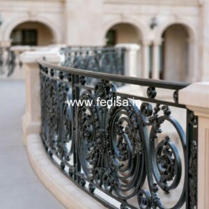 Brass Balcony Railing Design With Classic Appeal Railing Window Grill Design