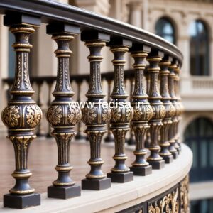 Designer Brass Railing Design For Luxury Villas Home Window Design Iron