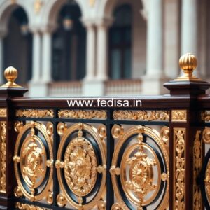 Premium Brass Handrail For Contemporary Homes House Grill Window Design